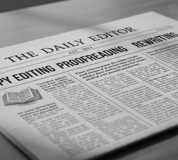 Copy Editing, Proofreading, Rewriting